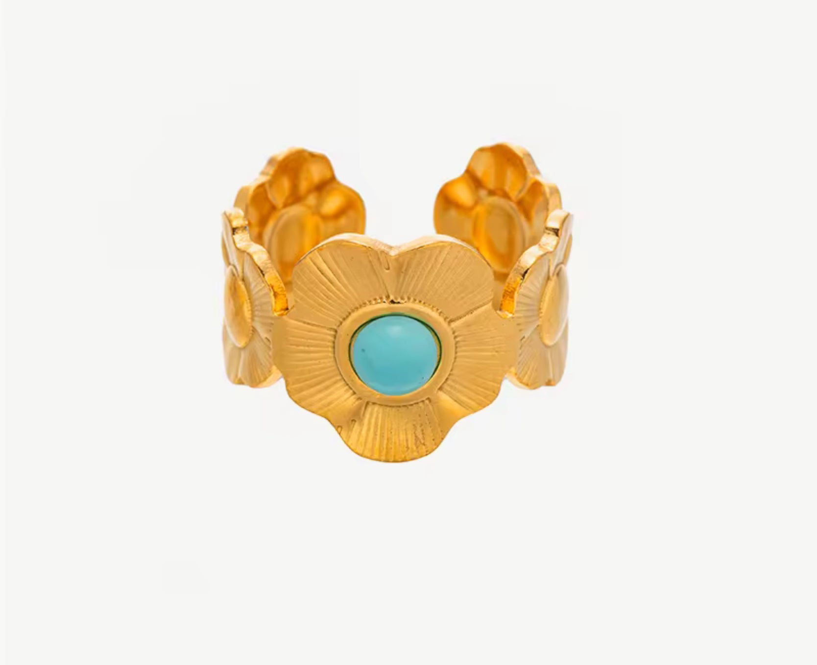 Bague Bloom Turquoise